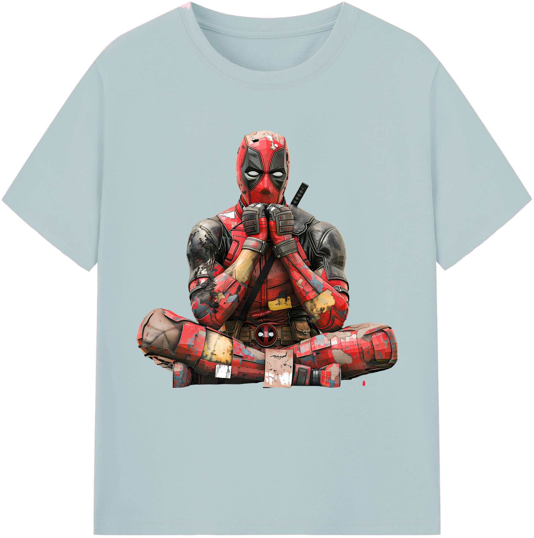 （画像用） Deadpool デッドプール 綿100％半袖Tシャツ（フロントプリント）